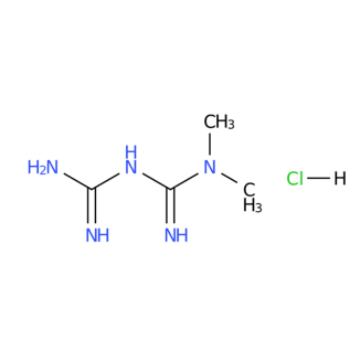 Метформин гидрохлориді CAS № 1115-70-4