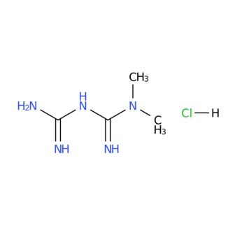 Metformina cloridrato CAS#1115-70-4